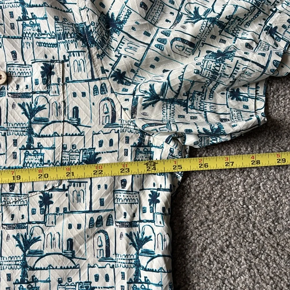 Tommy Bahama Men's 100% Silk Button Up Vacation Shirt XL - Picture 11 of 12